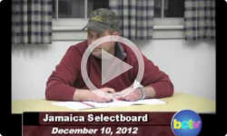 Jamaica Selectboard Mtg. 12/10/12