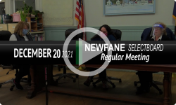 Newfane Selectboard: Newfane SB Mtg 12/20/21