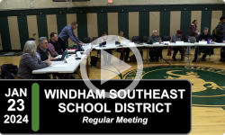 Windham Southeast School District: WSESD Bd Mtg 1/23/24