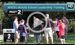 WSESU Middle School Leadership: Aug 2015, Pt 2