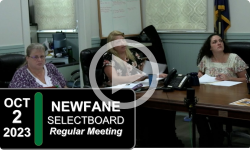 Newfane Selectboard: Newfane SB Mtg 10/2/23