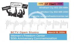 BCTV Open Studio: Women's Freedom Center, 3/15/24