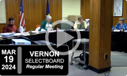 Vernon Selectboard: Vernon SB Mtg 3/19/24