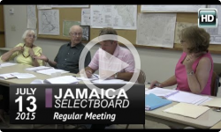 Jamaica Selectboard Mtg 7/13/15