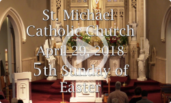 Mass from Sunday, April 29, 2018