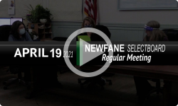 Newfane Selectboard: Newfane SB Mtg 4/19/21