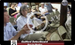 Guilford Selectboard Mtg 8/25/14