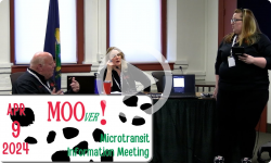Community Forum: Moover Microtransit Meeting 4/9/24