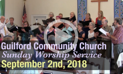 Guilford Church Service - 9/2/18