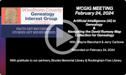 Using Artifical Intelligence in Genealogy  & Navigating David Rumsey Map Collection for Genealogy,