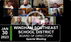 Windham Southeast School District: WSESD Bd Special Mtg 1/30/24