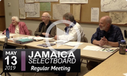 Jamaica Selectboard Mtg 5/13/19