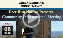 Deer Run Nature Preserve Meeting