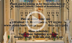 March 31, 2024, Sunday 10:30 am St. Michael Catholic Church