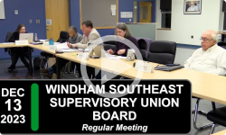 Windham Southeast Supervisory Union: WSESU Bd Mtg 12/13/23