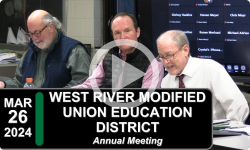 West River Education District: WRED Annual Mtg 3/26/24