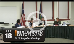 Brattleboro Selectboard Mtg 4/18/17