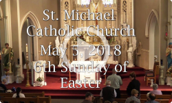 Mass from Sunday, May 6, 2018