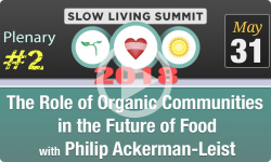2018 Slow Living #2: The Role of Organic Communities in the Future of Food