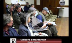 Guilford Selectboard Mtg 11/10/14