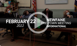 Newfane Pre-Town Meeting Informational 2/22/22
