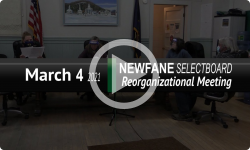 Newfane Selectboard: Newfane SB Special Mtg 3/4/21