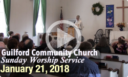 Guilford Church Service - 1/21/18