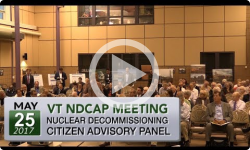 VT Nuclear Decommissioning Citizens Advisory Panel: 5/25/17