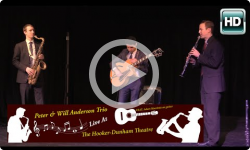 Peter & Will Anderson Trio: Hooker Dunham 11/22/15