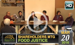 Brattleboro Food Co-op Shareholders: Food Justice Forum 3/20/16