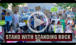Brattleboro Stands in Solidarity with Standing Rock - Rally 9/13/16