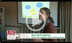 VBSR 2012 Fall Conference: Green Energy, Agriculture and the Working Landscape