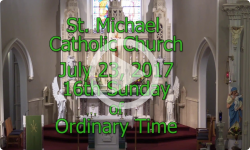 Mass from Sunday, July 23, 2017