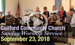Guilford Church Service - 9/23/18