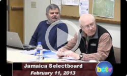 Jamaica Selectboard Mtg 2/11/13