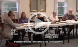 Brattleboro Housing Partnerships Board: Heyes Court 9/17/18