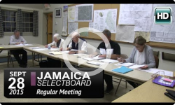 Jamaica Selectboard Mtg 9/28/15