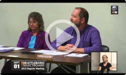 Brattleboro Selectboard Mtg. 9/1/15