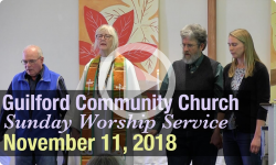 Guilford Church Service - 11/11/18