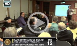 Marlboro School Board: 1/12/15 Community Mtg