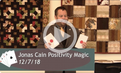 Magic with Jonas Cain: The Hero’s Journey to Happiness 12/7/18
