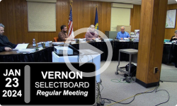 Vernon Selectboard: Vernon SB Mtg 1/23/24