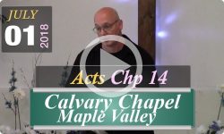 Calvary Chapel: Acts Chp 14