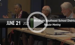 Windham Southeast School District: WSESD Bd Mtg 6/21/22