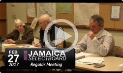 Jamaica Selectboard Mtg 2/27/17