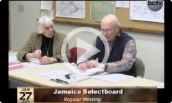 Jamaica Selectboard Mtg. 1/27/14