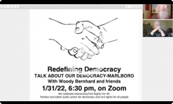 Brattleboro Democracy Forum: Redefining Democracy 1/31/22