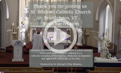 September 30, 2023, Saturday 4:00 pm St. Michael Catholic Church