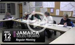 Jamaica Selectboard Mtg 12/12/16