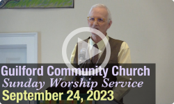 Guilford Church Service - 9/24/23